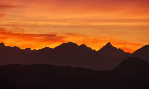 best sunrise and sunset places nepal