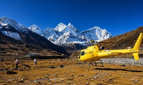 everest luxury trek helicopter